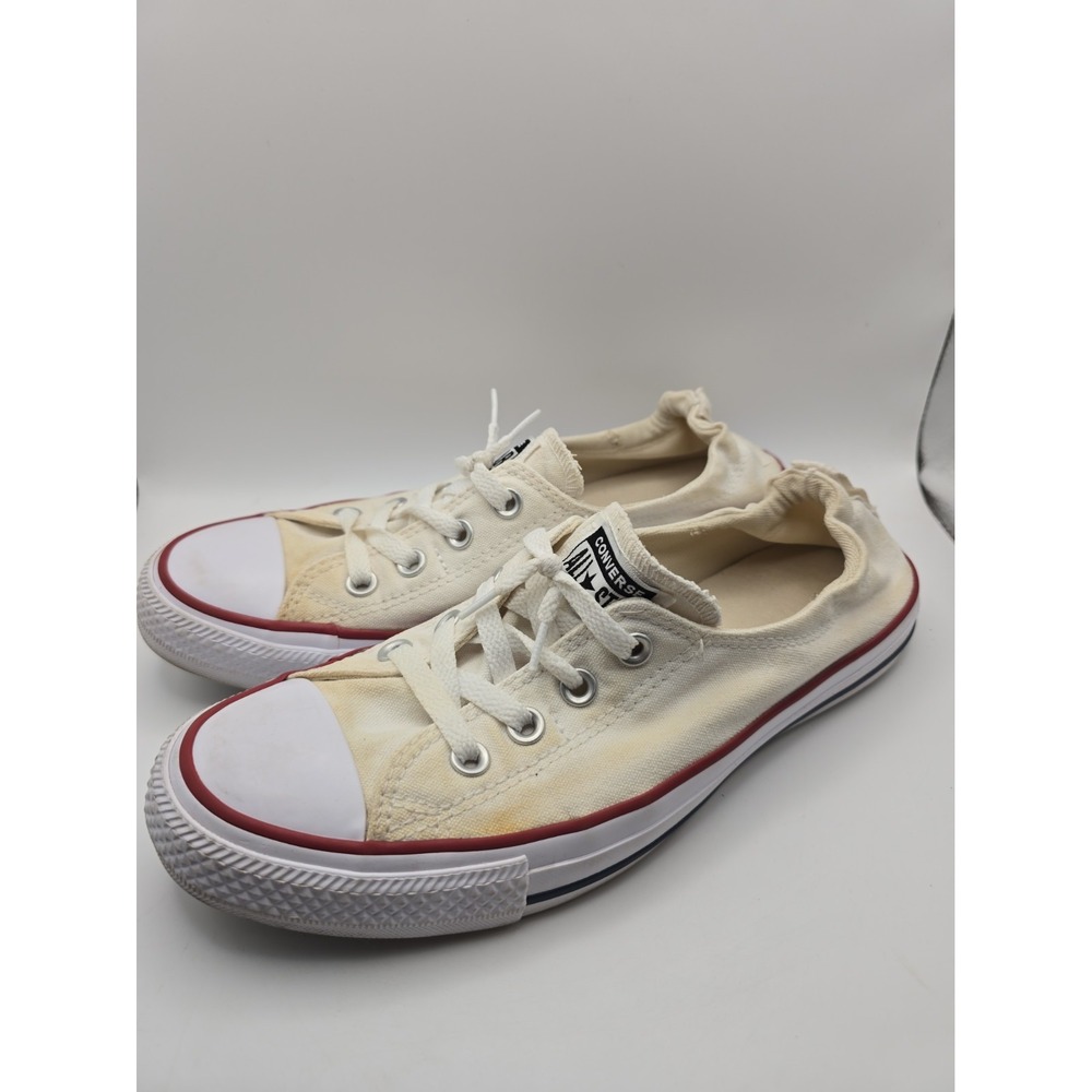 Converse Womens CT All Star Shoreline 537084F White Casual Sneaker Size 9.5